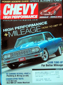 CHEVY HIGH PERFORMANCE 2006 FEB - OVERHAULIN CHEVELLE